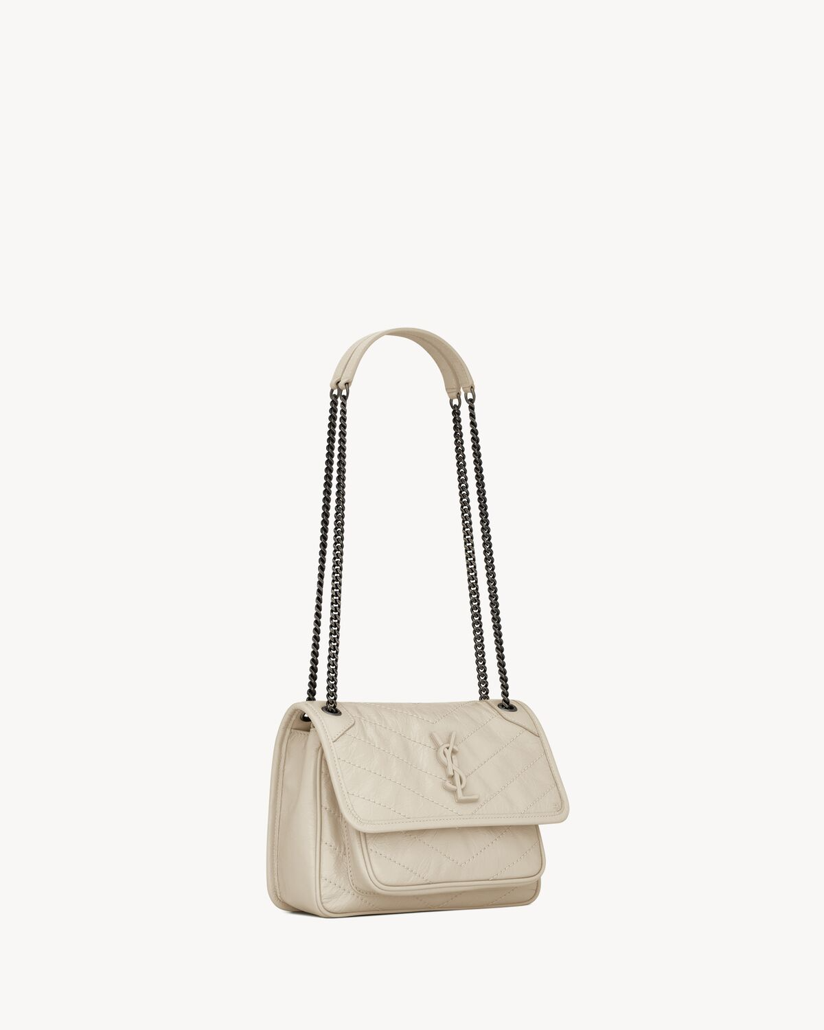 NIKI Baby in Vintage Leather - Brushed Palladium Hardware