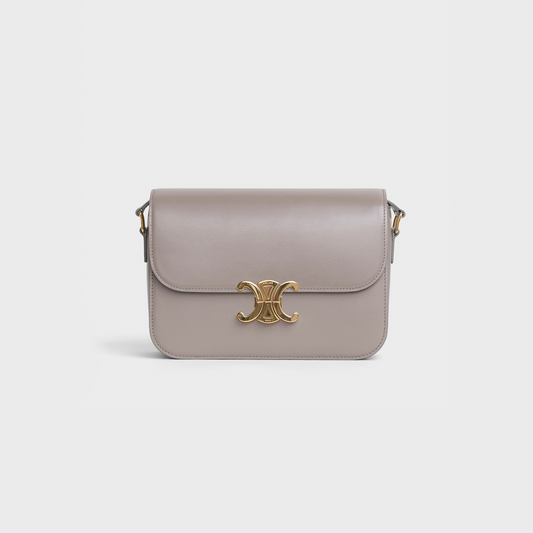 CLASSIQUE TRIOMPHE BAG - PEBBLE