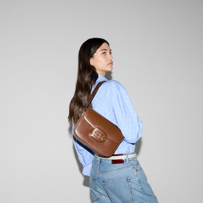 Gucci Horsebit 1955 Shoulder Bag - Brown