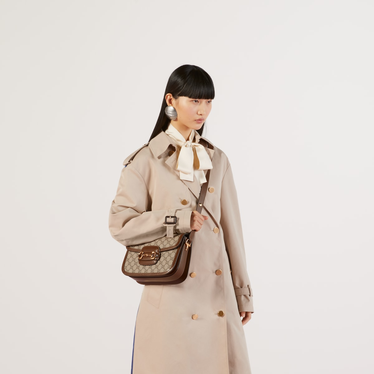 Gucci Horsebit 1955 Shoulder Bag - GG Supreme