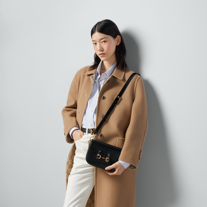 Gucci Horsebit 1955 Shoulder Bag - Black