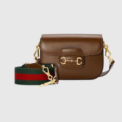 Gucci Horsebit 1955 Shoulder Bag - Brown