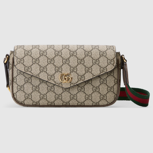 Ophidia Pochette - Beige and Ebony Supreme