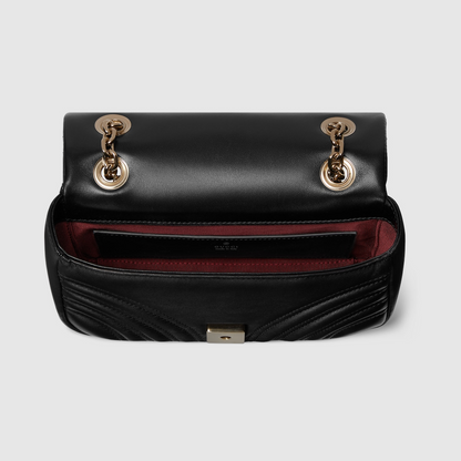 GG Marmont Shoulder Bag - Black