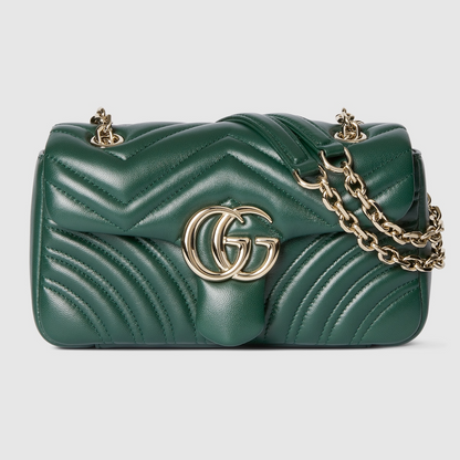 GG Marmont Shoulder Bag - Green