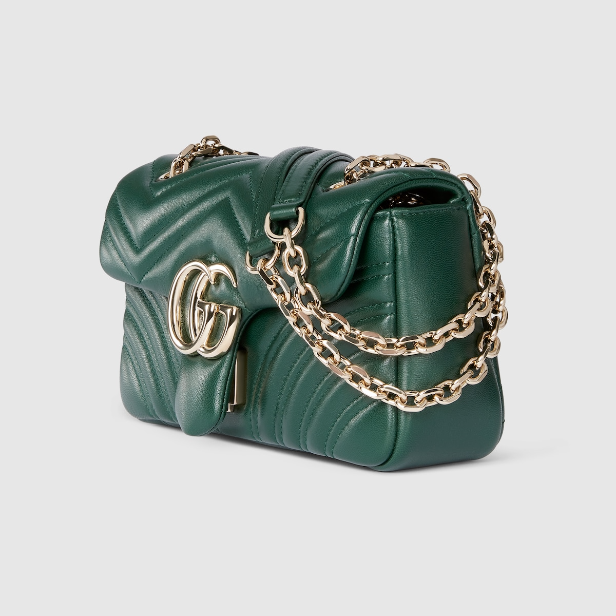 GG Marmont Shoulder Bag - Green