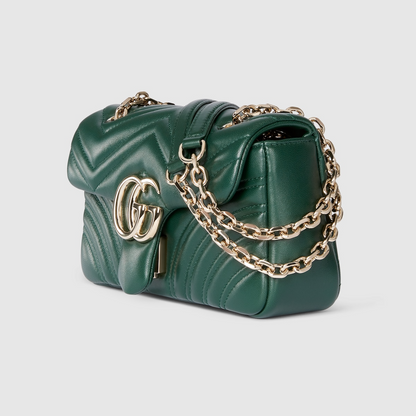 GG Marmont Shoulder Bag - Green
