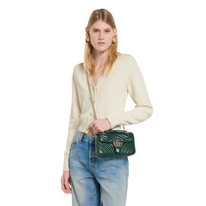 GG Marmont Shoulder Bag - Green