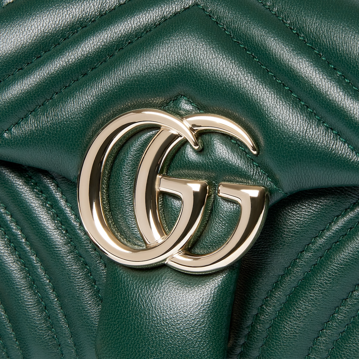 GG Marmont Shoulder Bag - Green