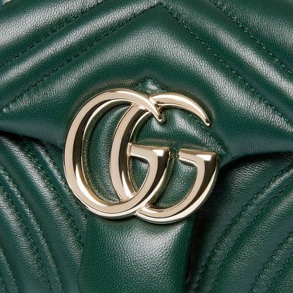 GG Marmont Shoulder Bag - Green