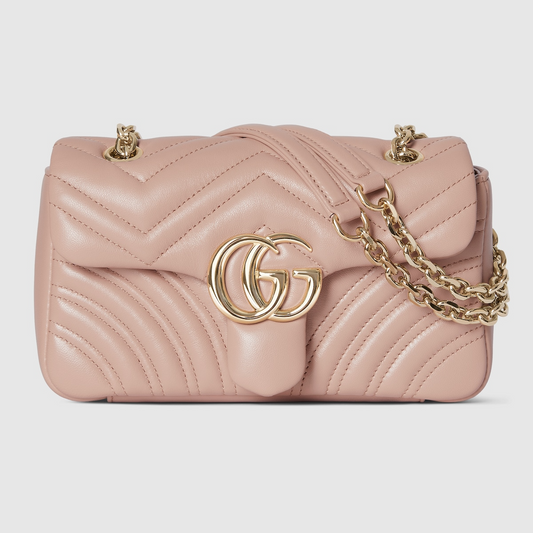 GG Marmont Shoulder Bag - Pink Beige