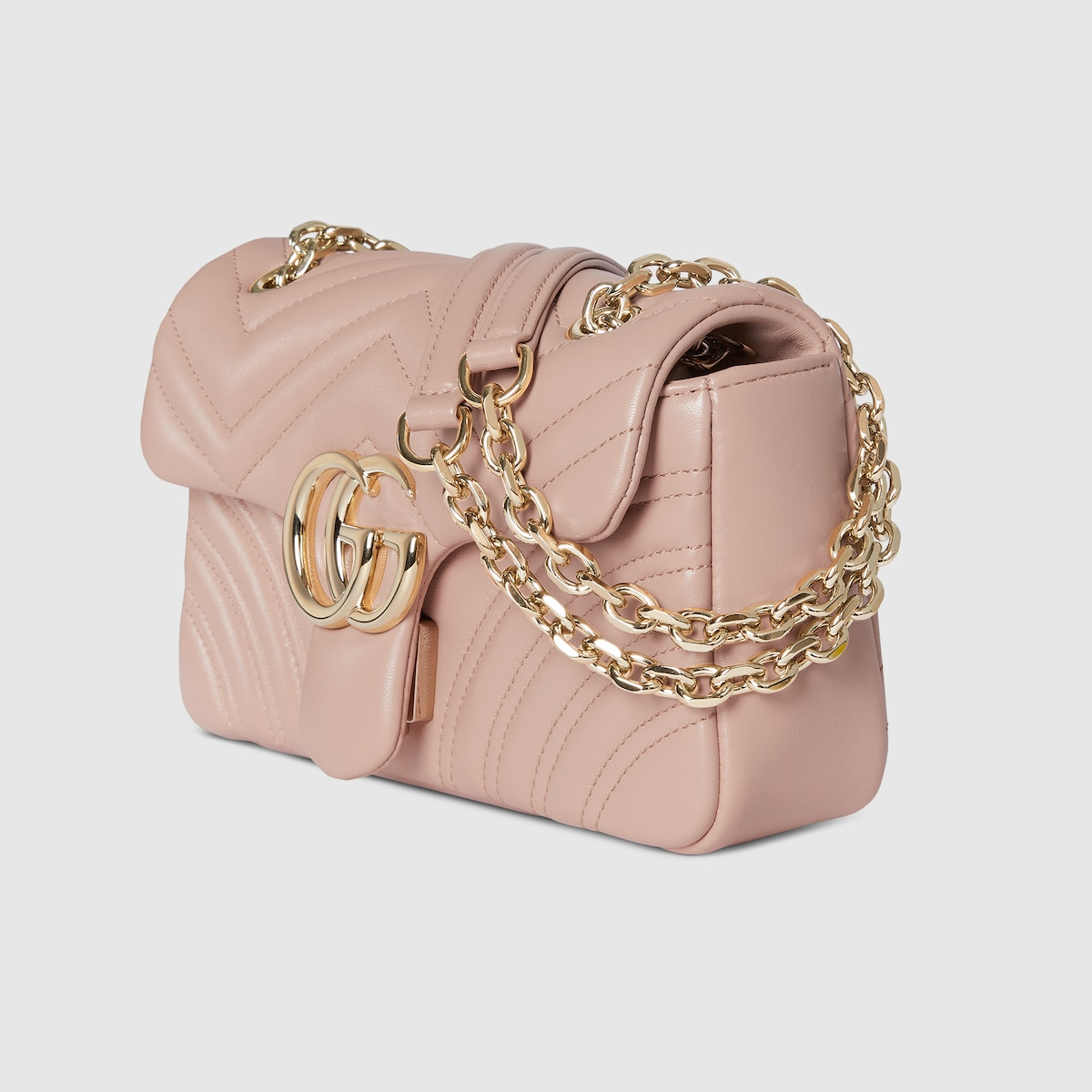 GG Marmont Shoulder Bag - Pink Beige