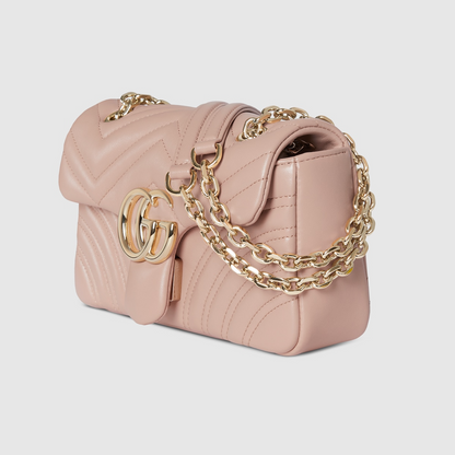 GG Marmont Shoulder Bag - Pink Beige