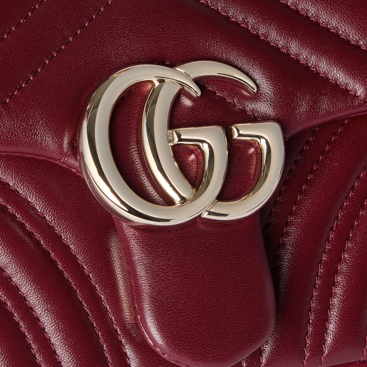 GG Marmont Shoulder Bag -  Rosso Ancora Red