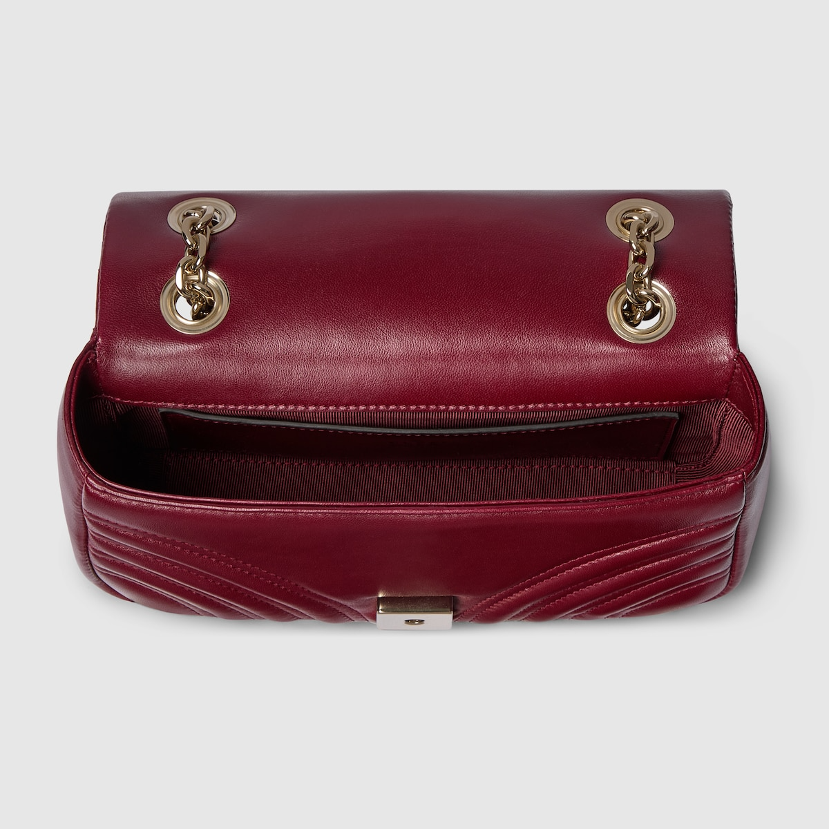 GG Marmont Shoulder Bag -  Rosso Ancora Red