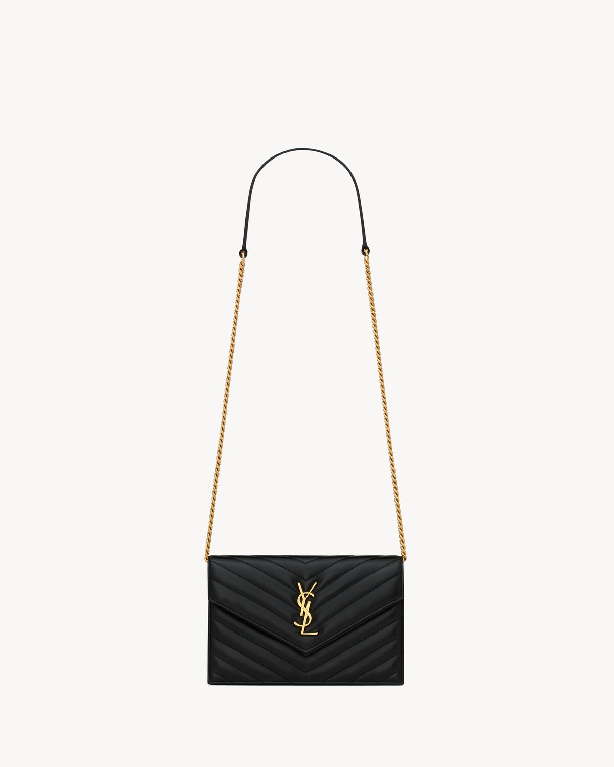 Cassandre Envelope Chain Wallet In Lambskin