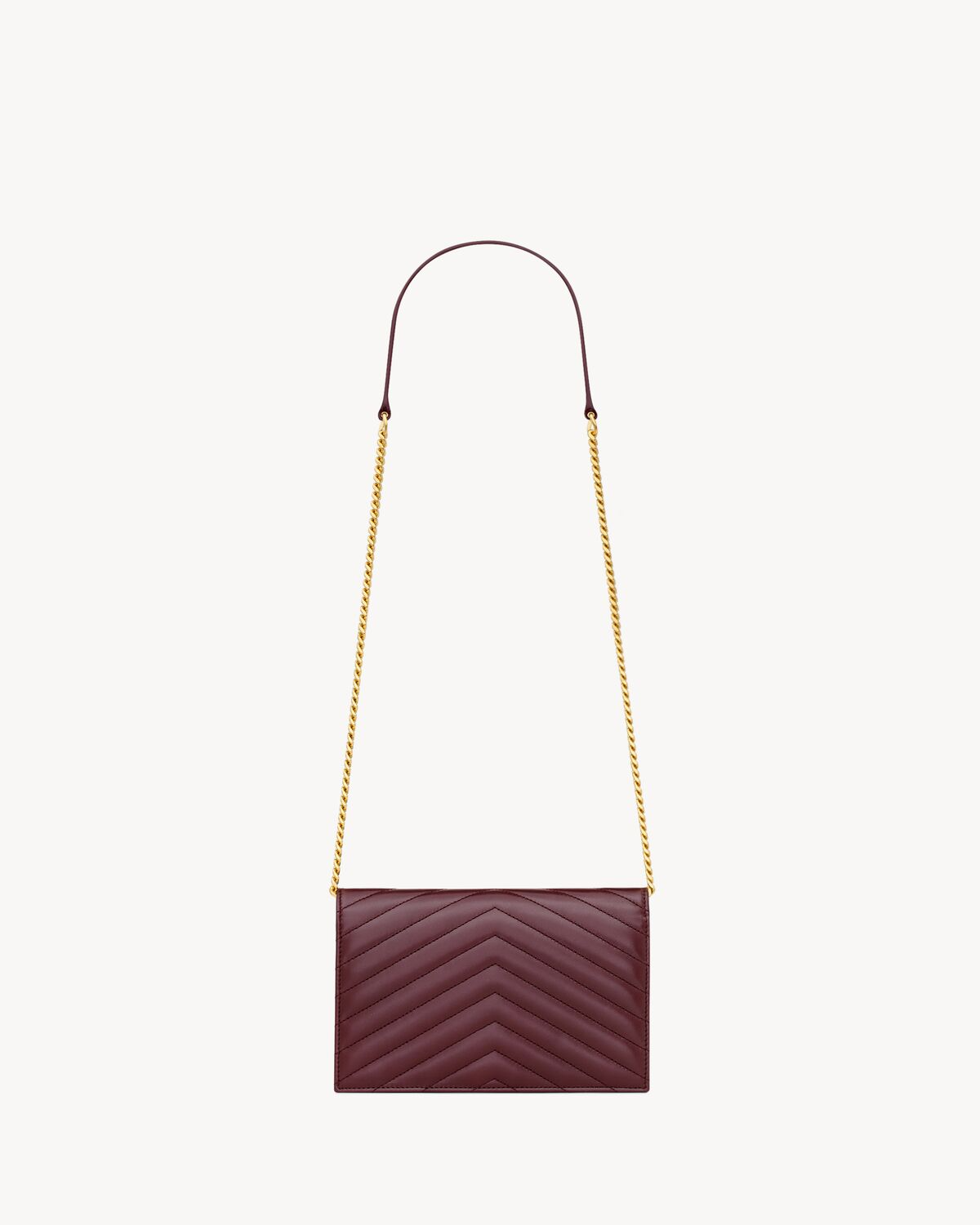 Cassandre Envelope Chain Wallet In Lambskin