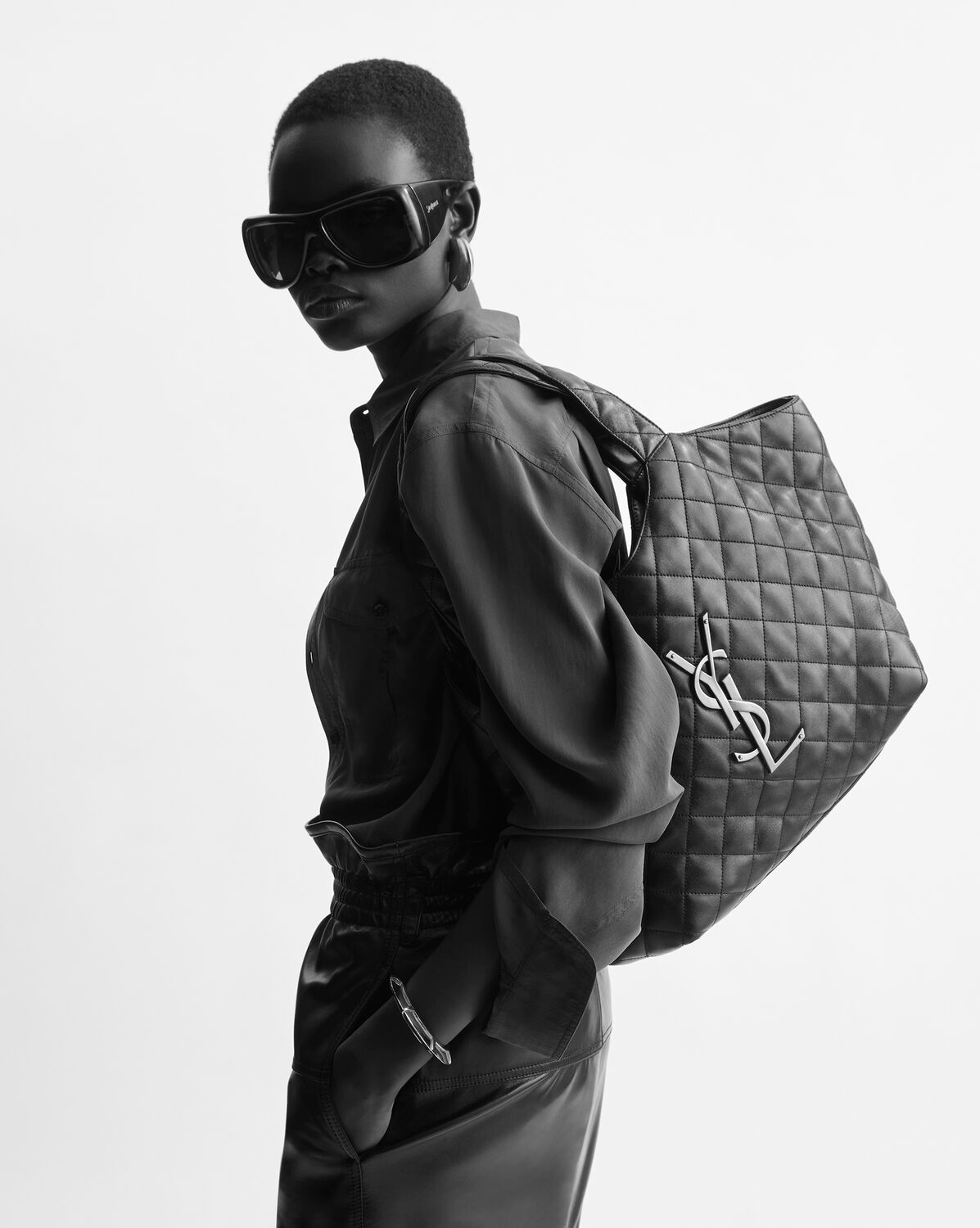 ICARE Medium in Quilted Nappa