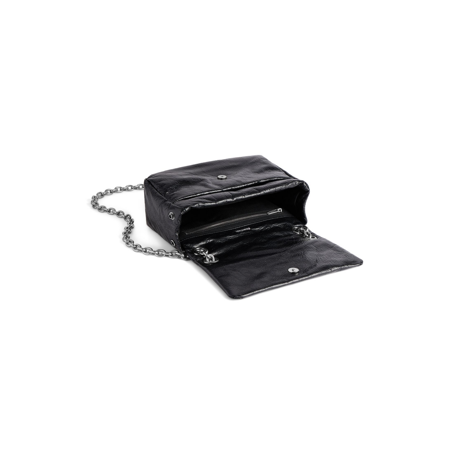 Monaco Bag Mini in Black - Aged Silver Hardware