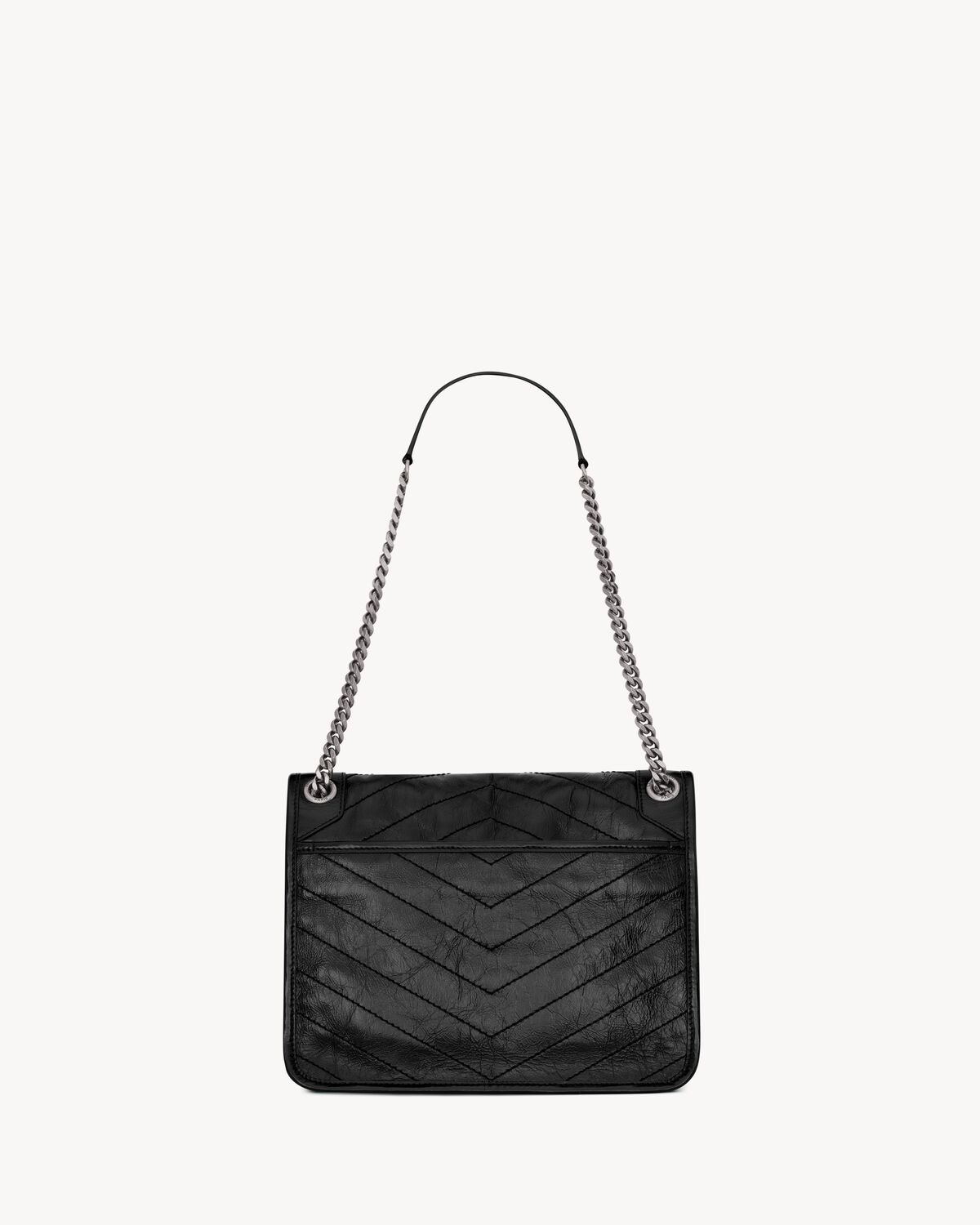 NIKI Medium in Vintage Leather - Brushed Palladium Hardware
