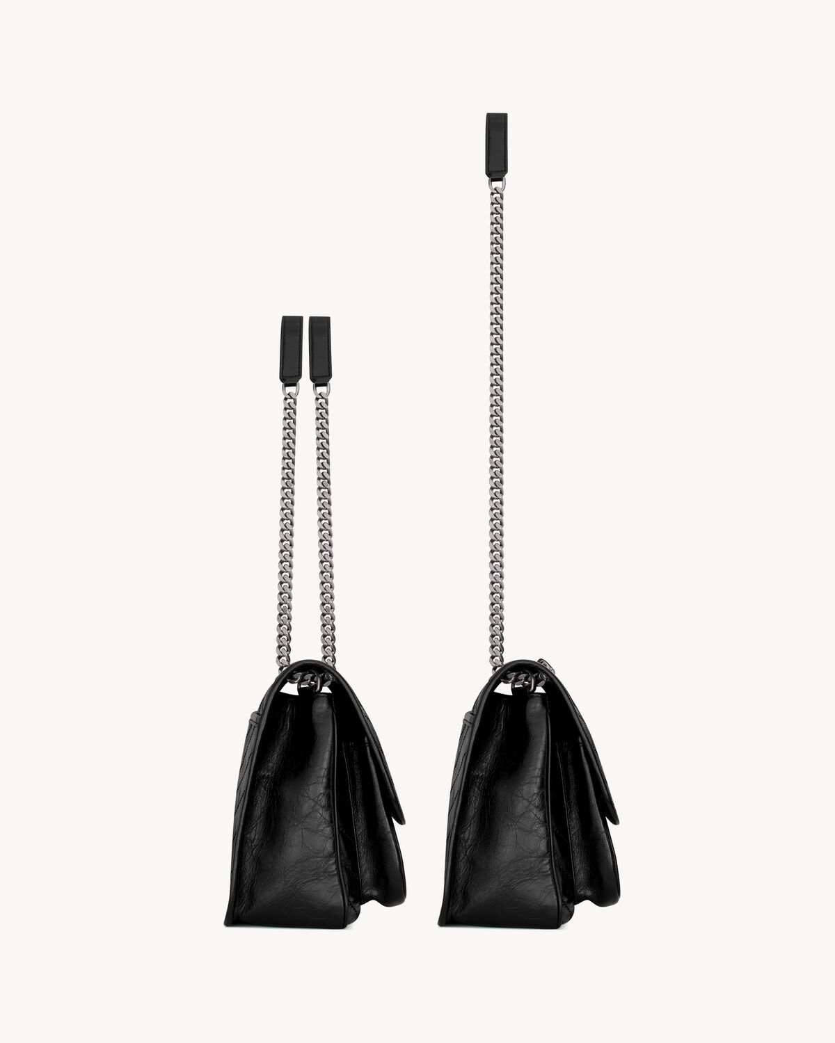 NIKI Medium in Vintage Leather - Brushed Palladium Hardware