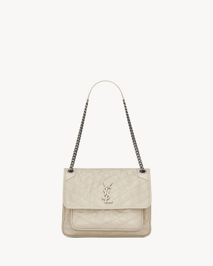 NIKI Medium in Vintage Leather - Brushed Palladium Hardware