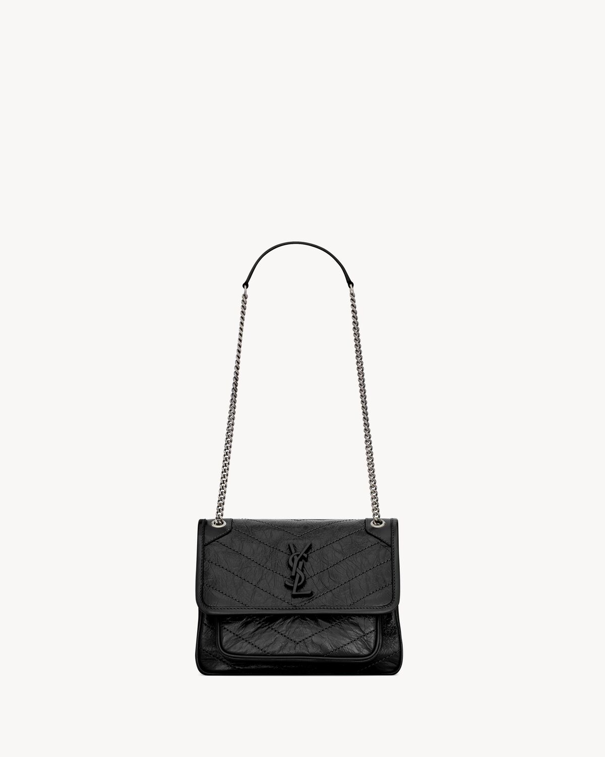 NIKI Baby in Vintage Leather - Brushed Palladium Hardware