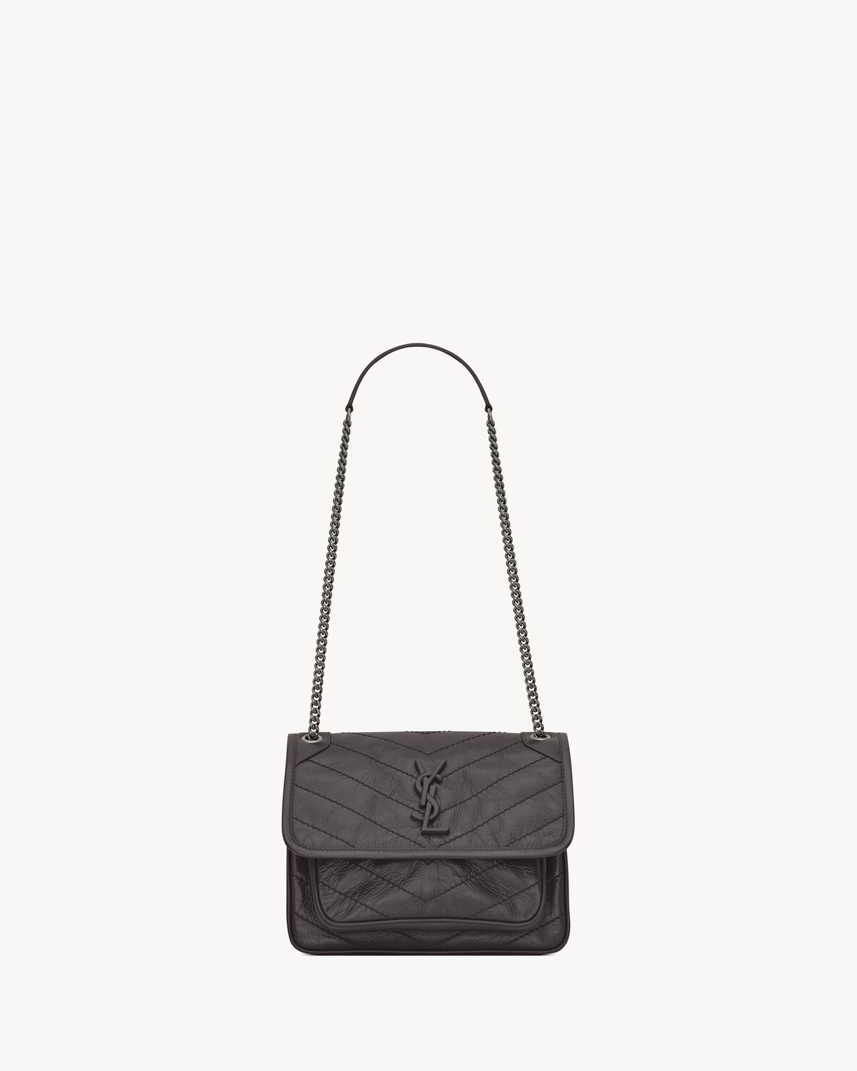 NIKI Baby in Vintage Leather - Brushed Palladium Hardware