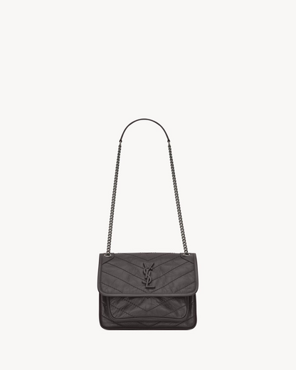 NIKI Baby in Vintage Leather - Brushed Palladium Hardware