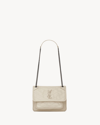NIKI Baby in Vintage Leather - Brushed Palladium Hardware