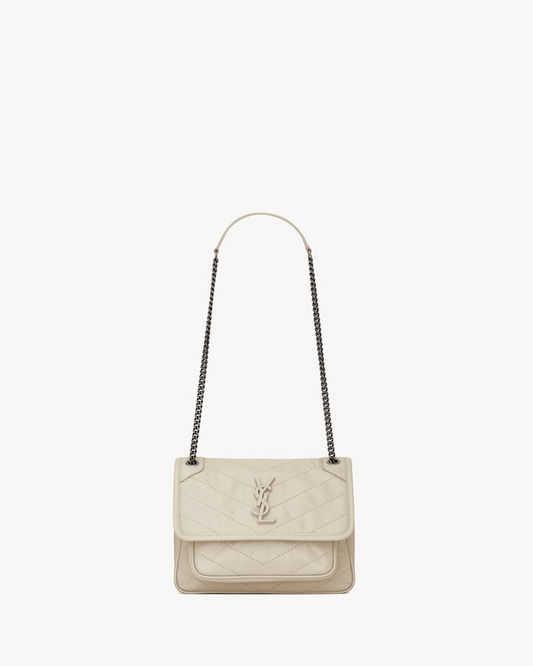 NIKI Baby in Vintage Leather - Brushed Palladium Hardware