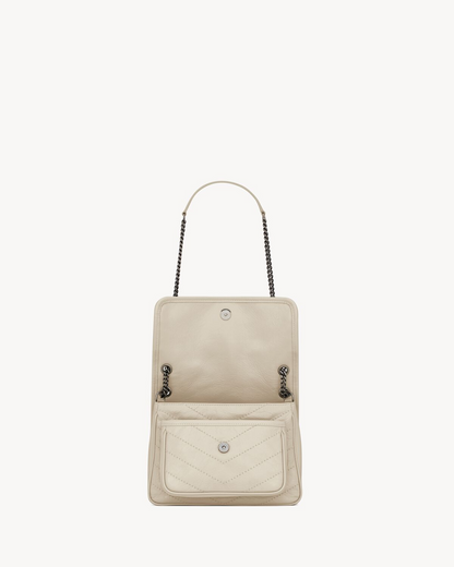 NIKI Baby in Vintage Leather - Brushed Palladium Hardware