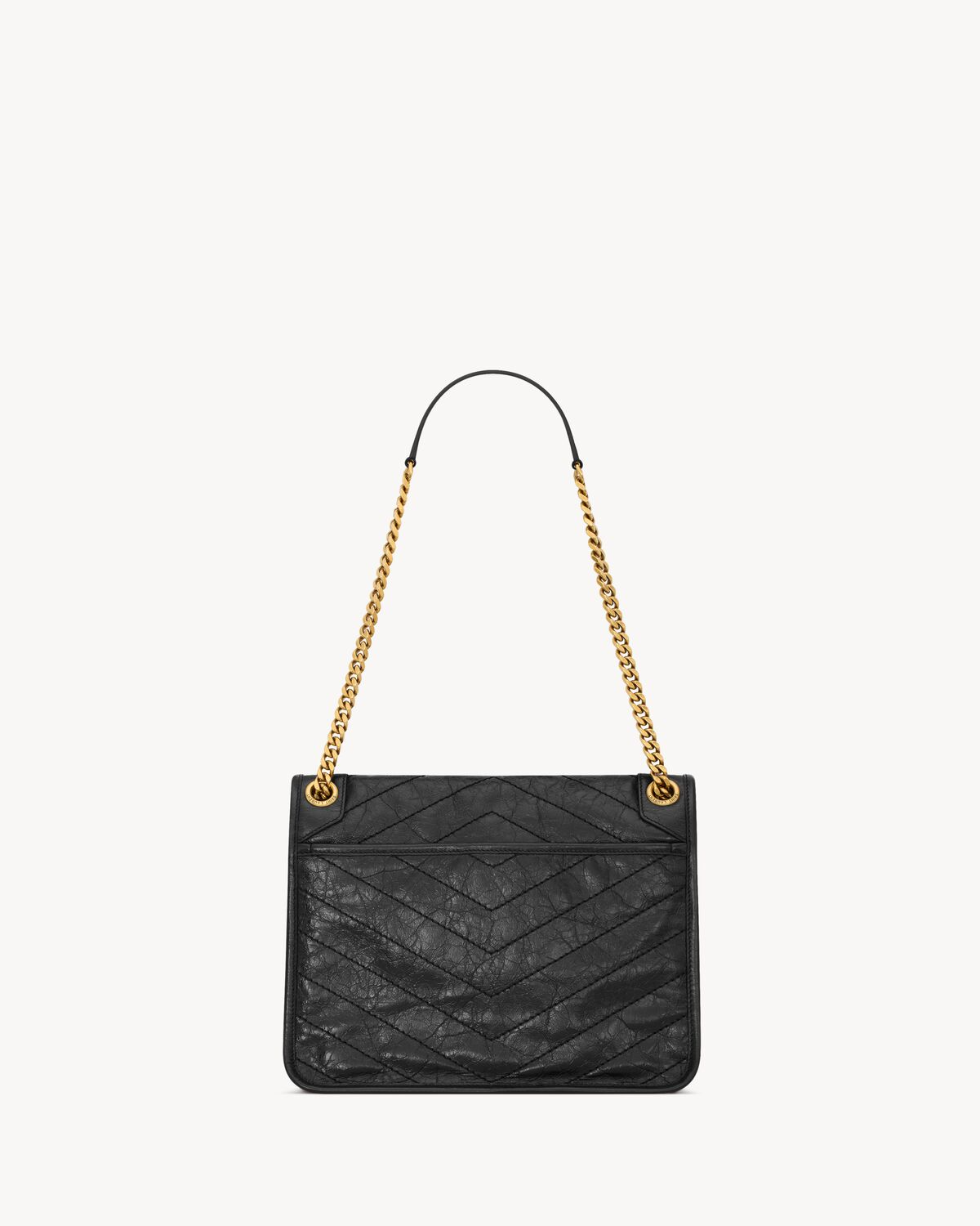 NIKI Medium in Vintage Leather - Black