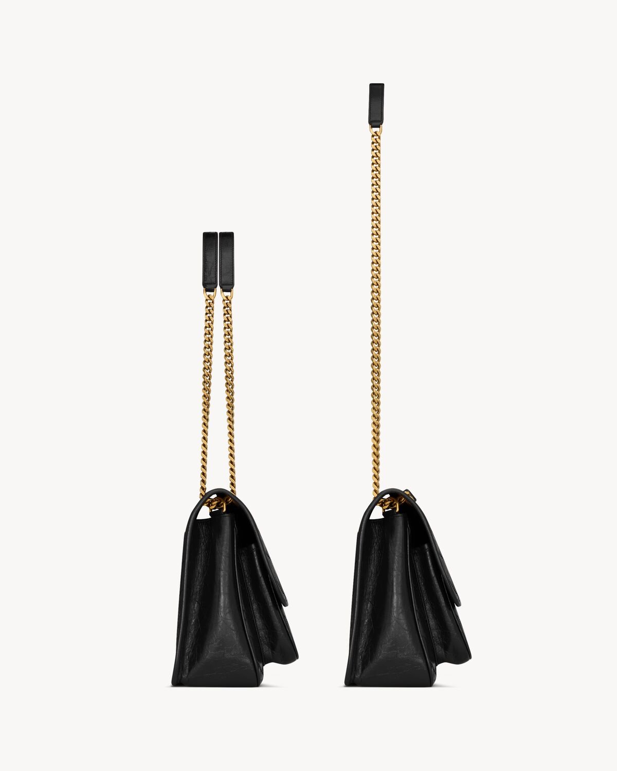 NIKI Medium in Vintage Leather - Black