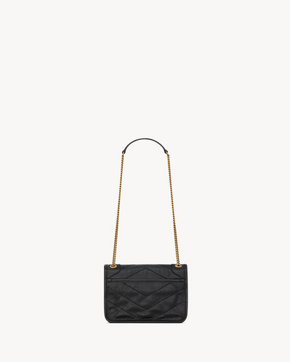 NIKI Mini in Vintage Leather - Black