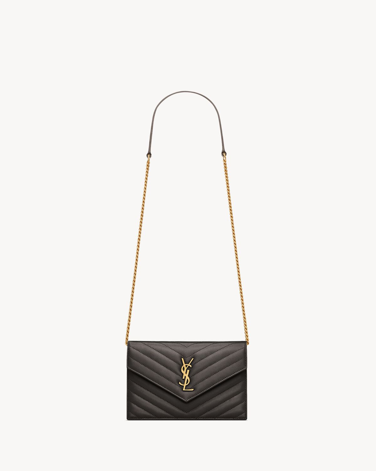 Cassandre Envelope Chain Wallet In Lambskin