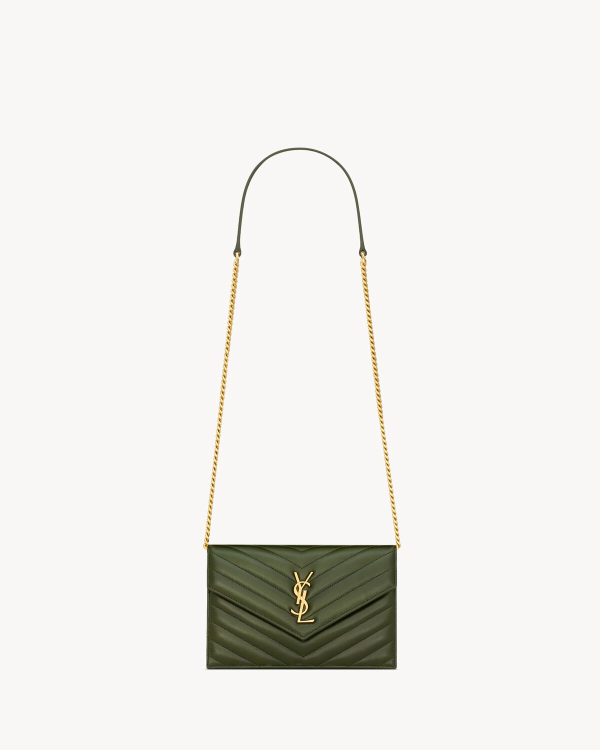 Cassandre Envelope Chain Wallet In Lambskin