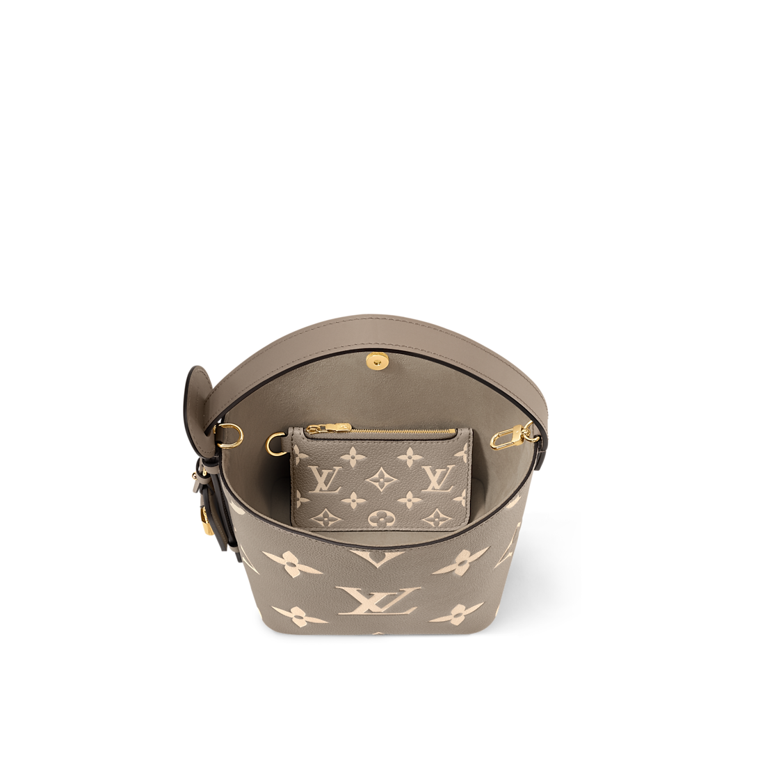All In BB Monogram Empreinte Bicolor Leather