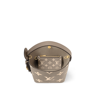 All In BB Monogram Empreinte Bicolor Leather
