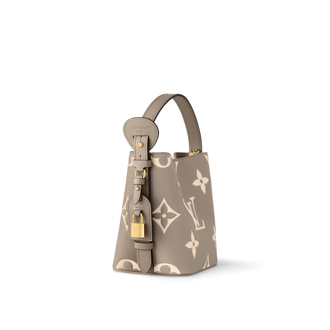 All In BB Monogram Empreinte Bicolor Leather