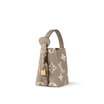 All In BB Monogram Empreinte Bicolor Leather