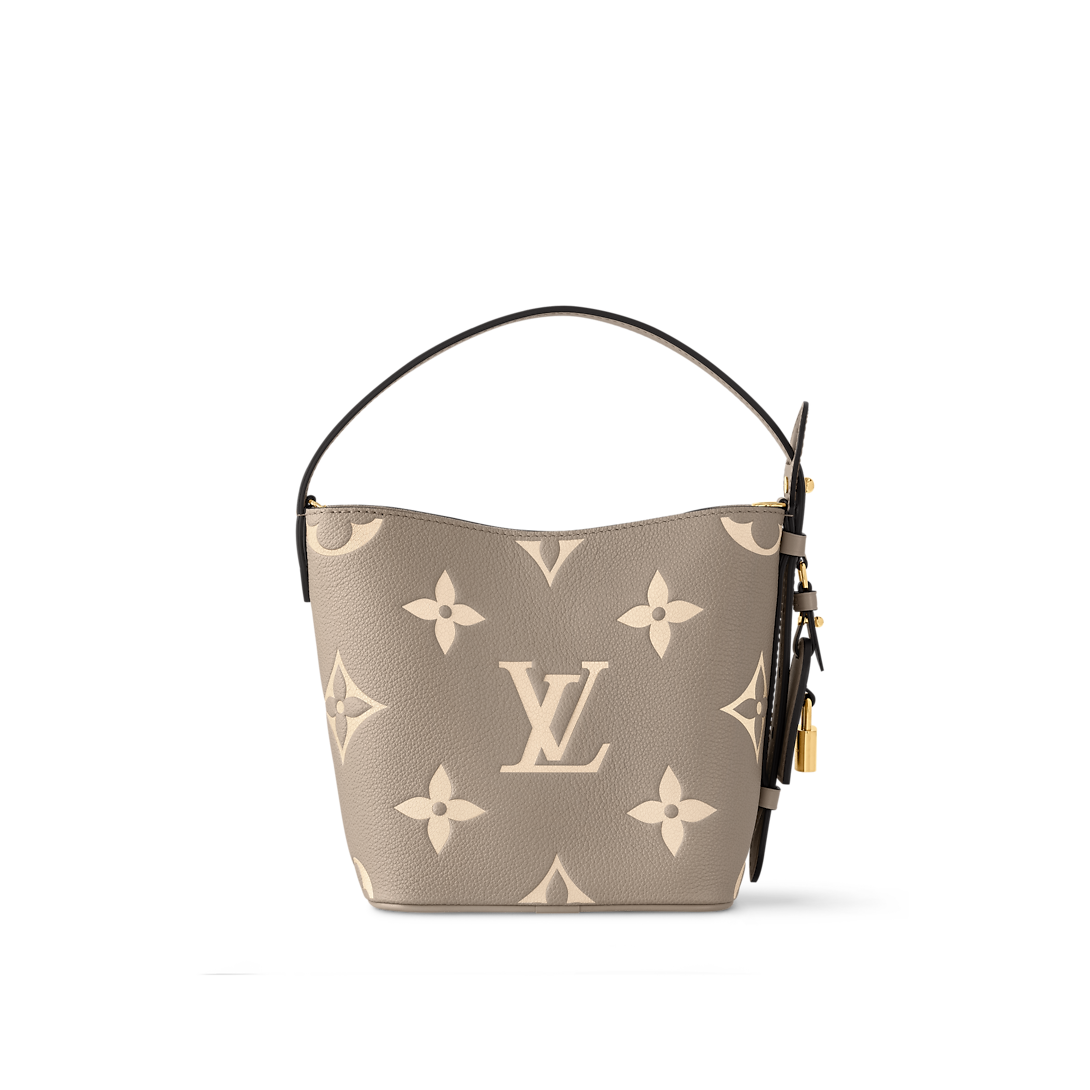 All In BB Monogram Empreinte Bicolor Leather