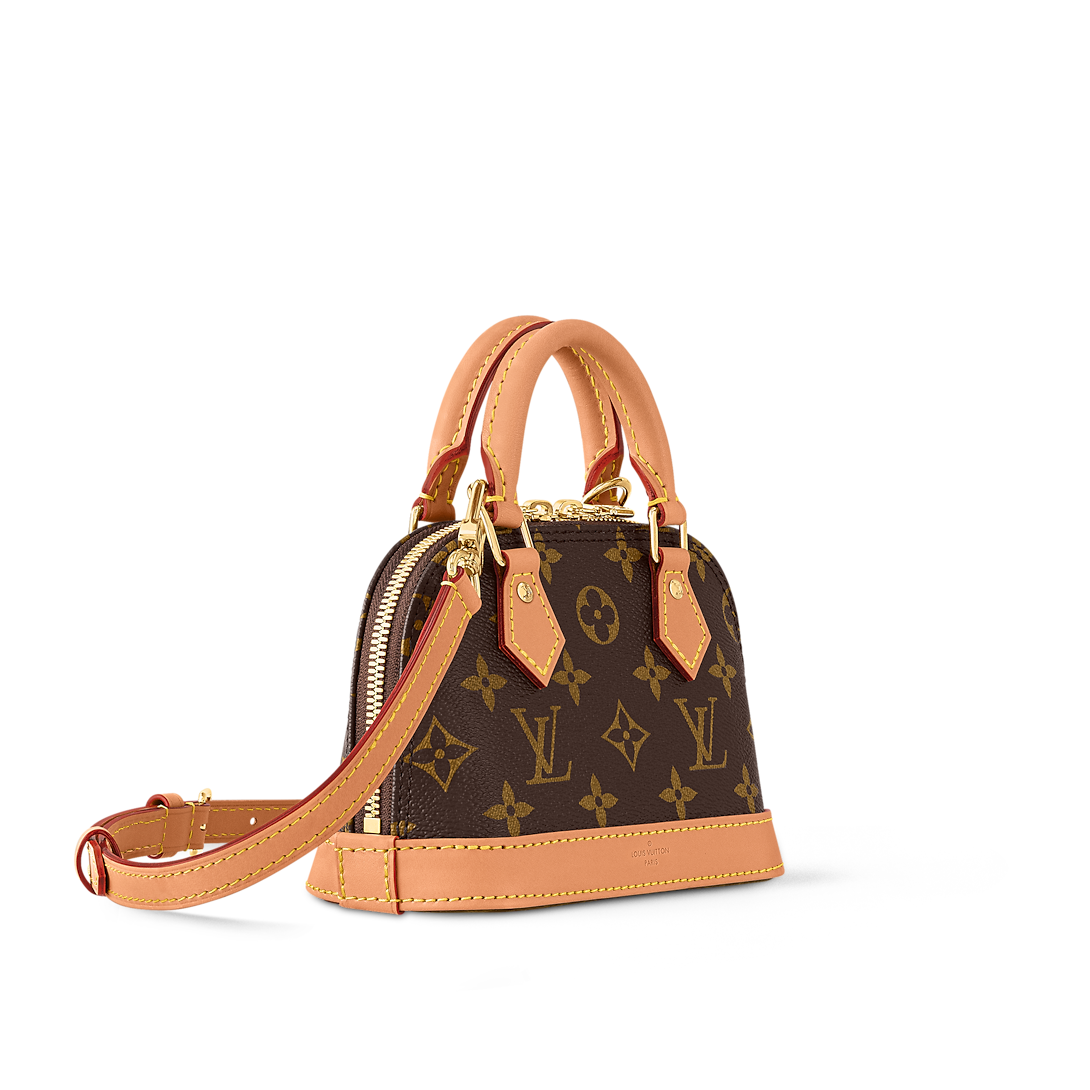 Nano Alma Monogram Canvas