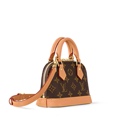 Nano Alma Monogram Canvas