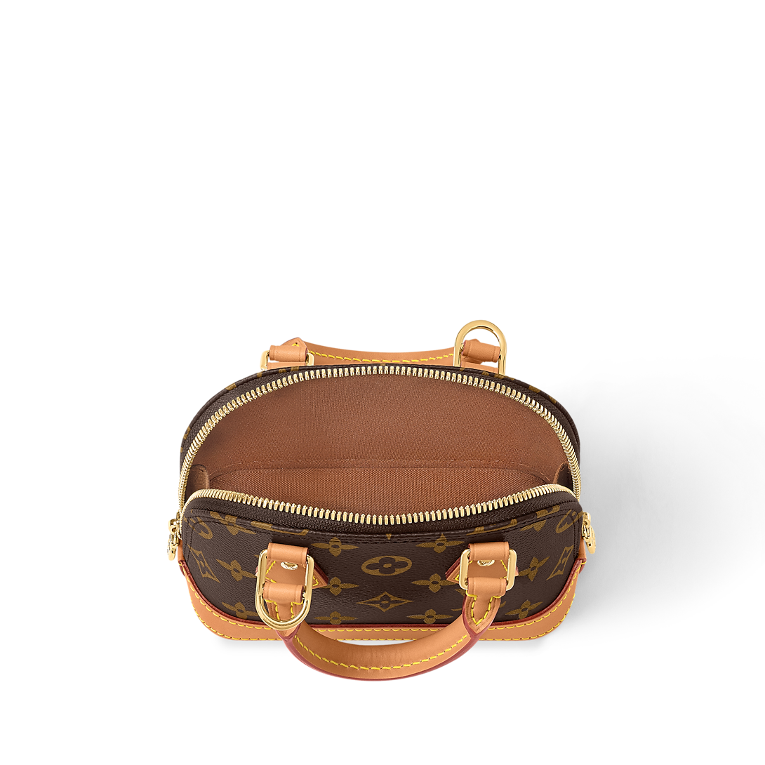 Nano Alma Monogram Canvas