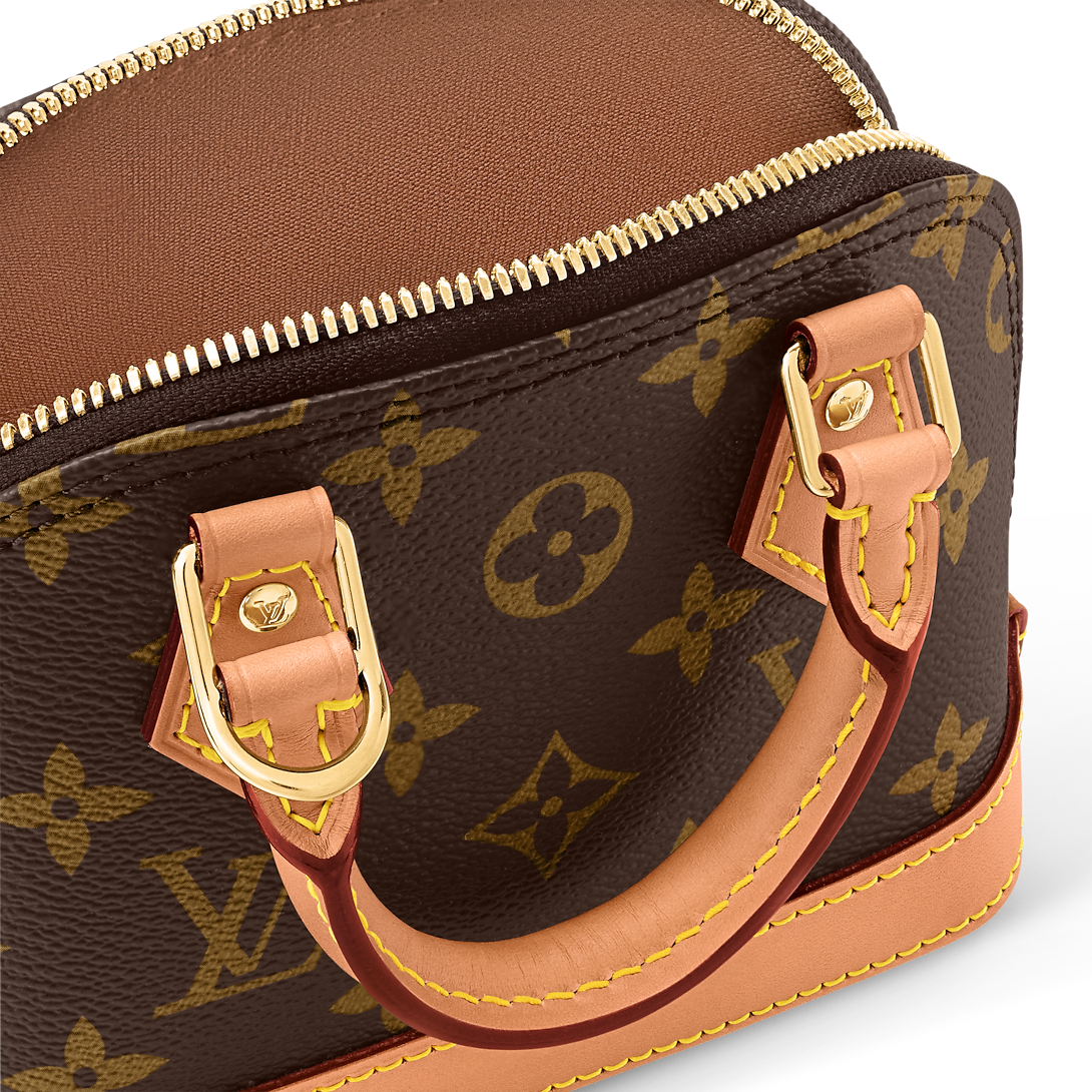 Nano Alma Monogram Canvas