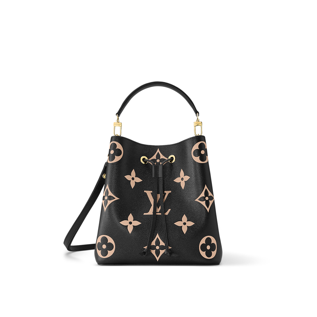 NéoNoé Bicolor Monogram Empreinte Leather MM