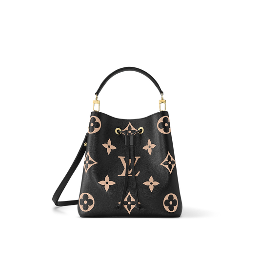 NéoNoé Bicolor Monogram Empreinte Leather MM