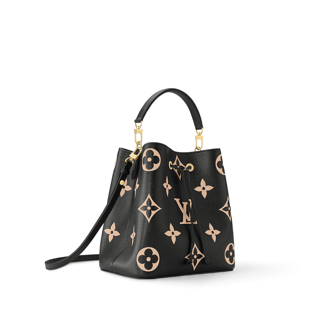 NéoNoé Bicolor Monogram Empreinte Leather MM