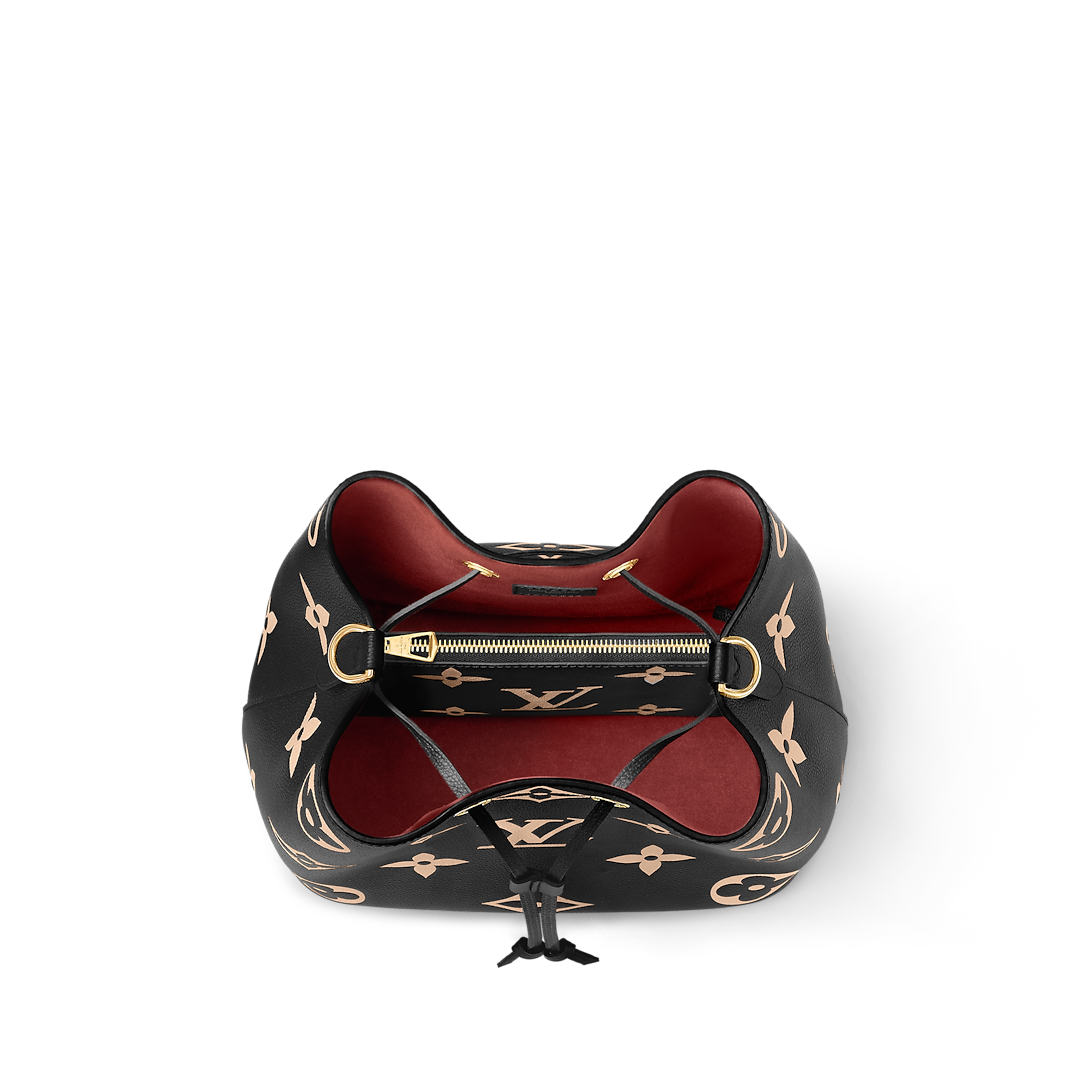 NéoNoé Bicolor Monogram Empreinte Leather MM